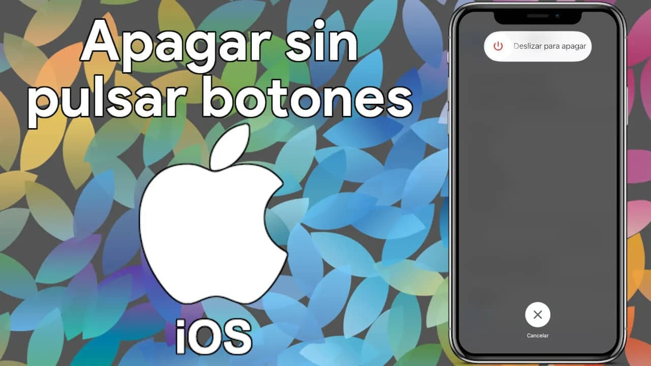 ¿Cómo apagar tu iPhone sin apretar botones?