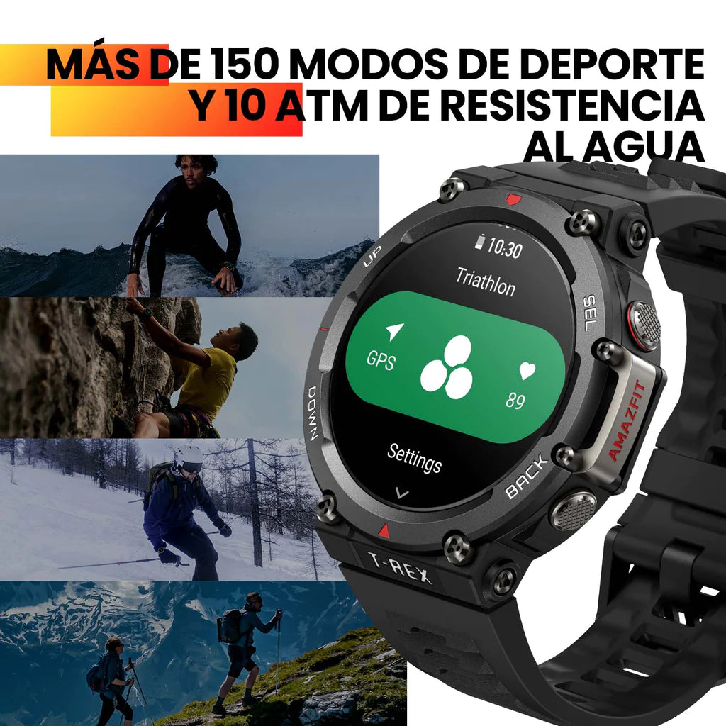 Amazfit T-Rex 2 - Reloj Inteligente-GSMPRO.CL