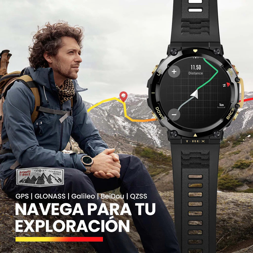 Amazfit T-Rex 2 - Reloj Inteligente-GSMPRO.CL