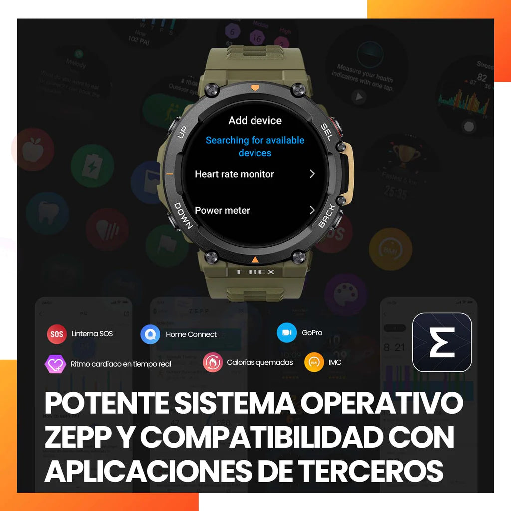 Amazfit T-Rex 2 - Reloj Inteligente-GSMPRO.CL