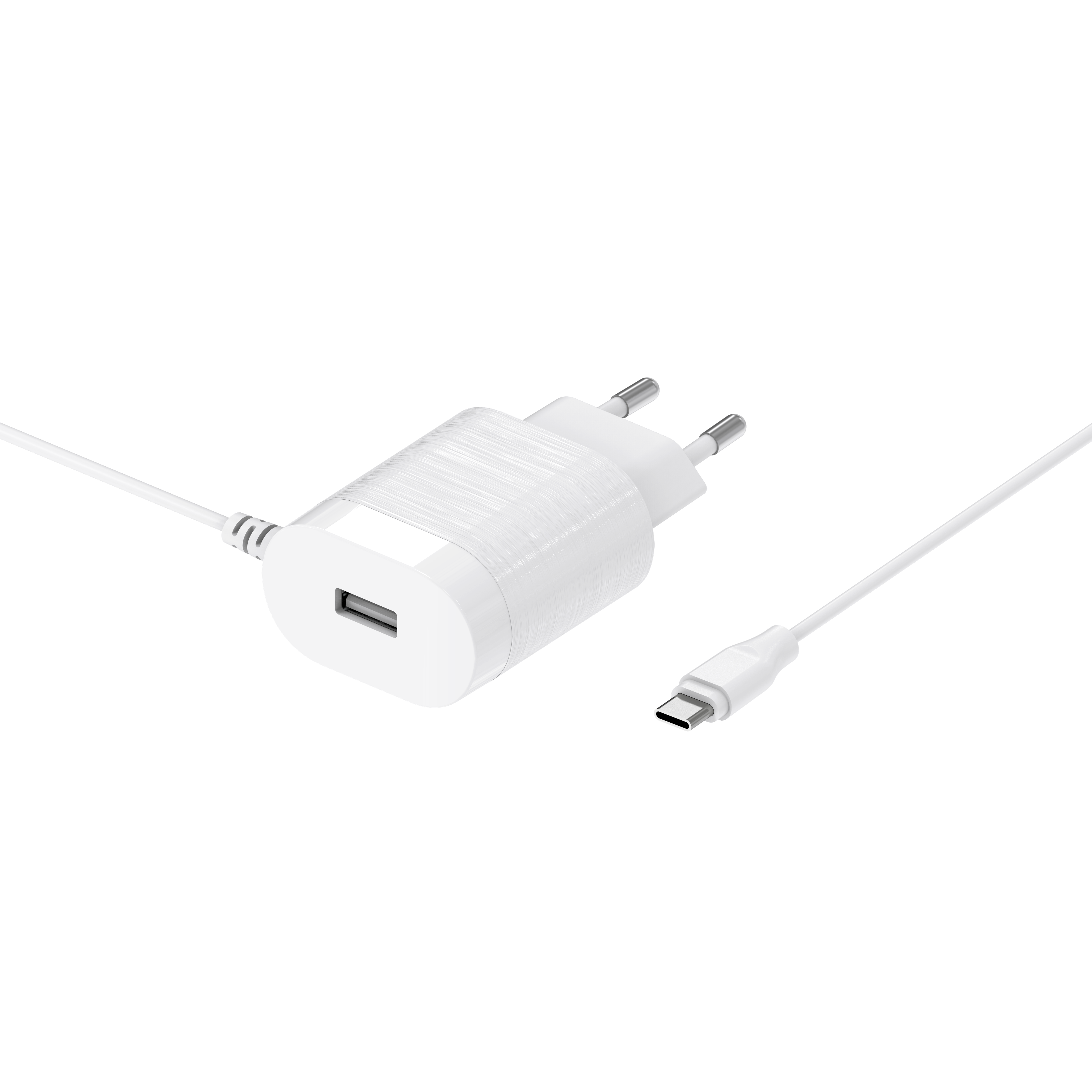 Cargador de pared USB con cable Tipo C - UMANNO-GSMPRO.CL