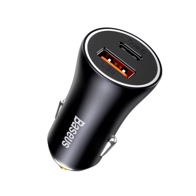 Cargador USB para auto carga rapida 65w - BASEUS-GSMPRO.CL