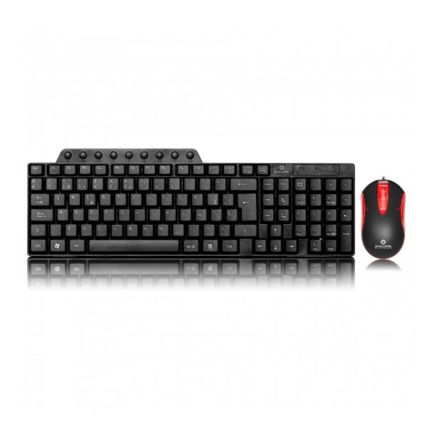 Kit Teclado y Mouse Savage - ENT 1500 - ENKORE-GSMPRO.CL