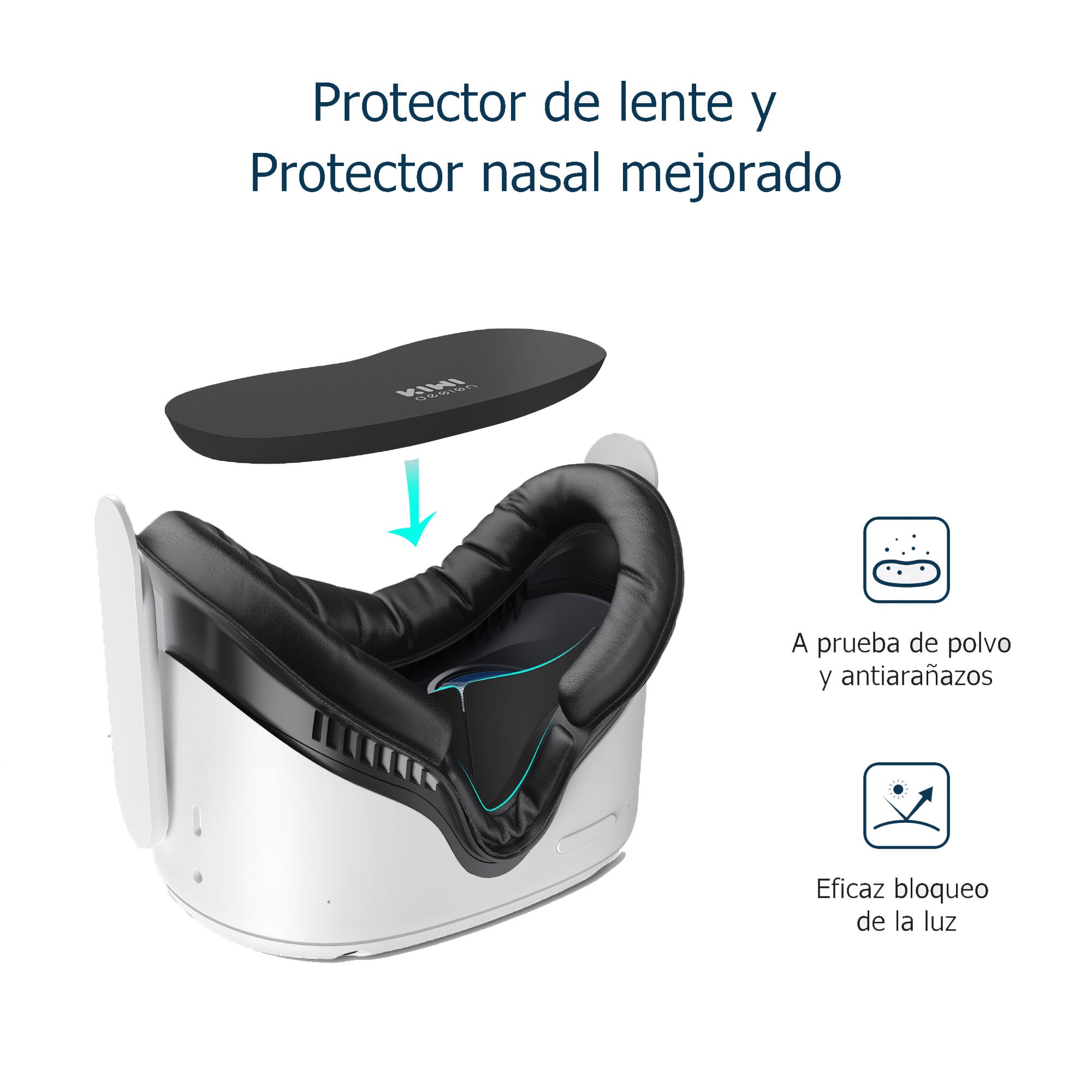 KIWI Design - Interfaz facial 5 en 1 para Oculus Quest 2-GSMPRO.CL