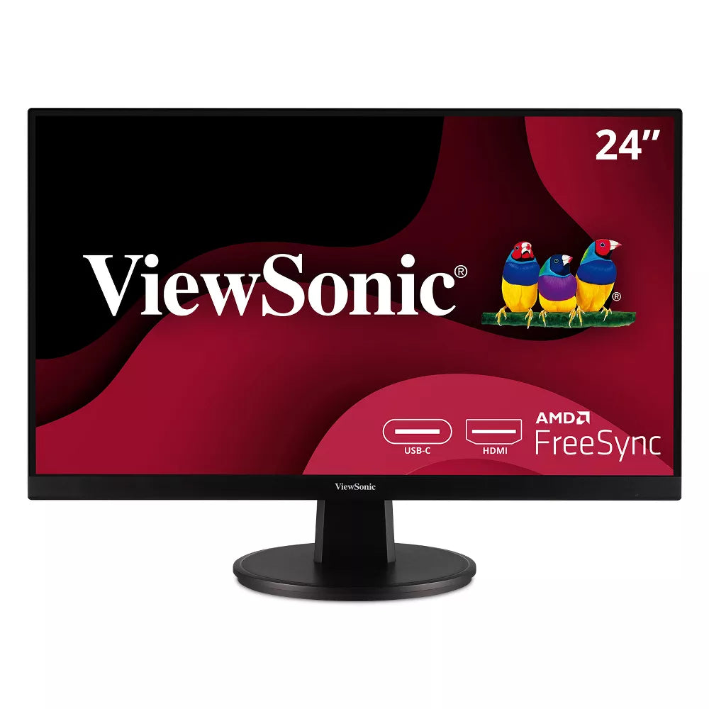 Monitor Viewsonic 24 1080p MVA con HDMI y USB C-GSMPRO.CL