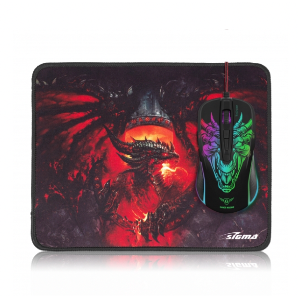 Mouse Pad Goma Antideslizante SIG X3 - SIGMA-GSMPRO.CL