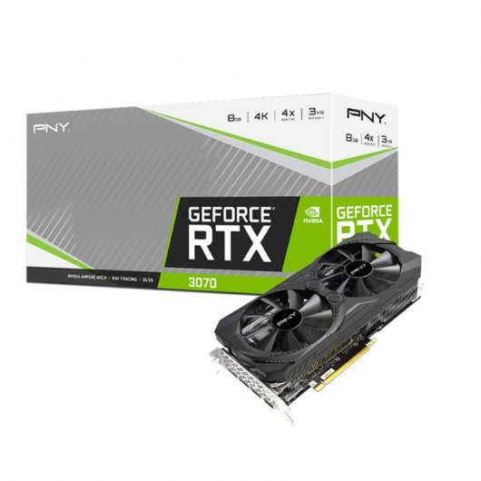 PNY Geforce RTX 3070 8 GB uprising Dual Fan (Seminuevo)-GSMPRO.CL