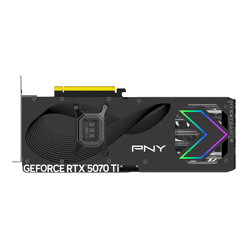 PNY GeForce RTX 5070Ti 16GB ARGB Overclocked Triple Fan-GSMPRO.CL