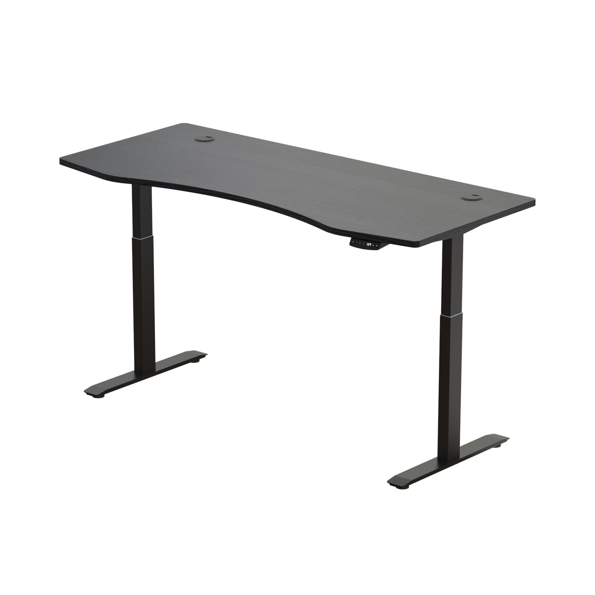 Standing Curved Desk 1.50 x 80 cm / Base Dual Motor Pro-GSMPRO.CL