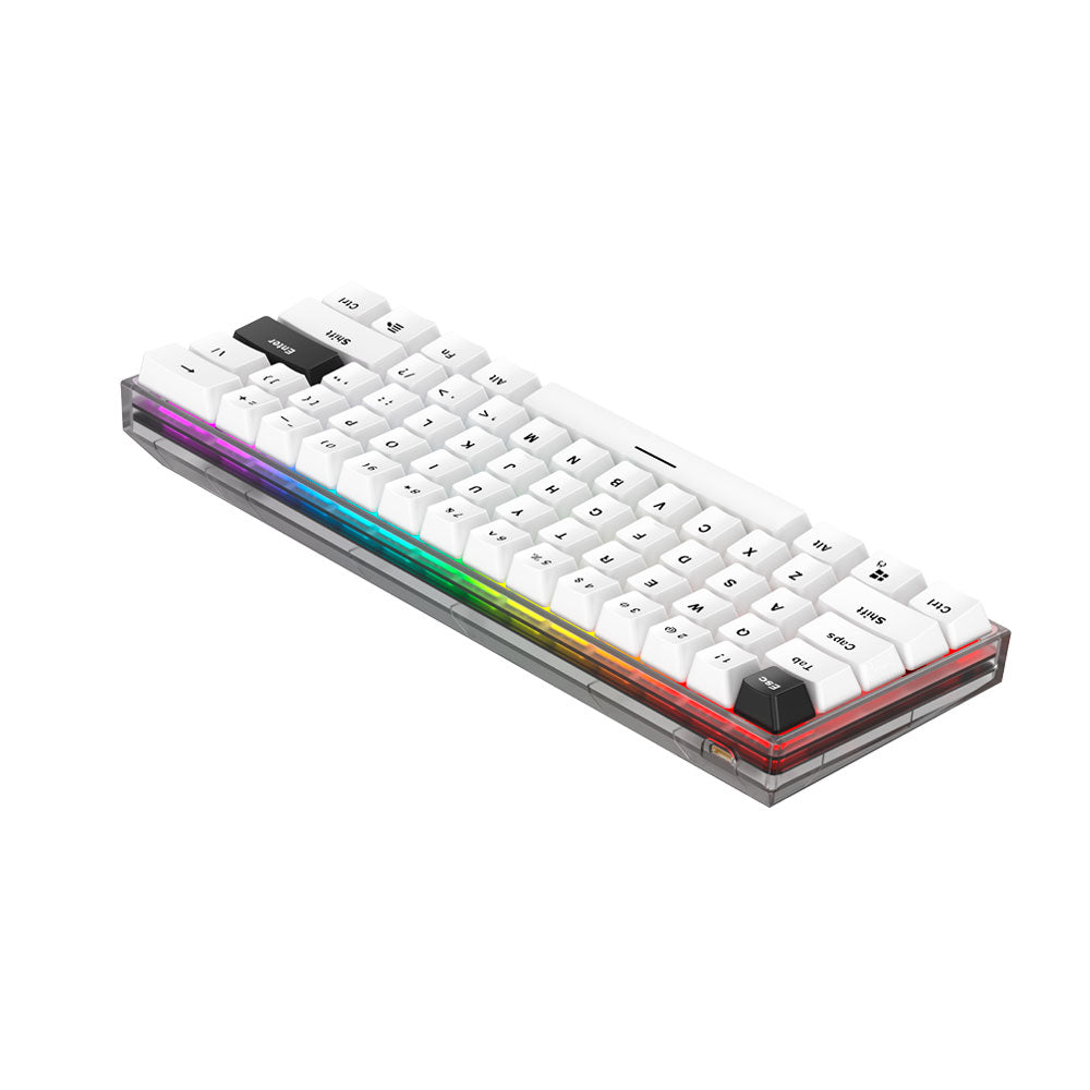 Teclado Mecánico Fantech MK857 MAXFIT 61 Inalambrico Frost RGB-GSMPRO.CL