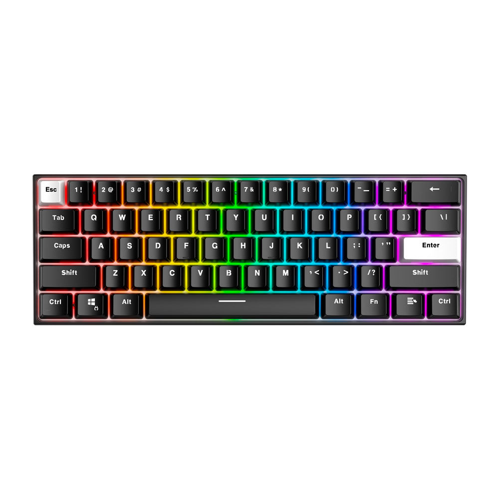 Teclado Mecánico Fantech MK857 MAXFIT 61 Inalambrico Frost RGB-GSMPRO.CL