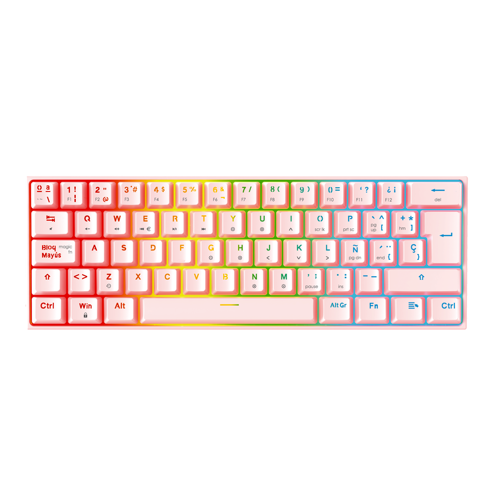 Teclado Mecanico Fantech MK857 MAXFIT67 RGB-GSMPRO.CL