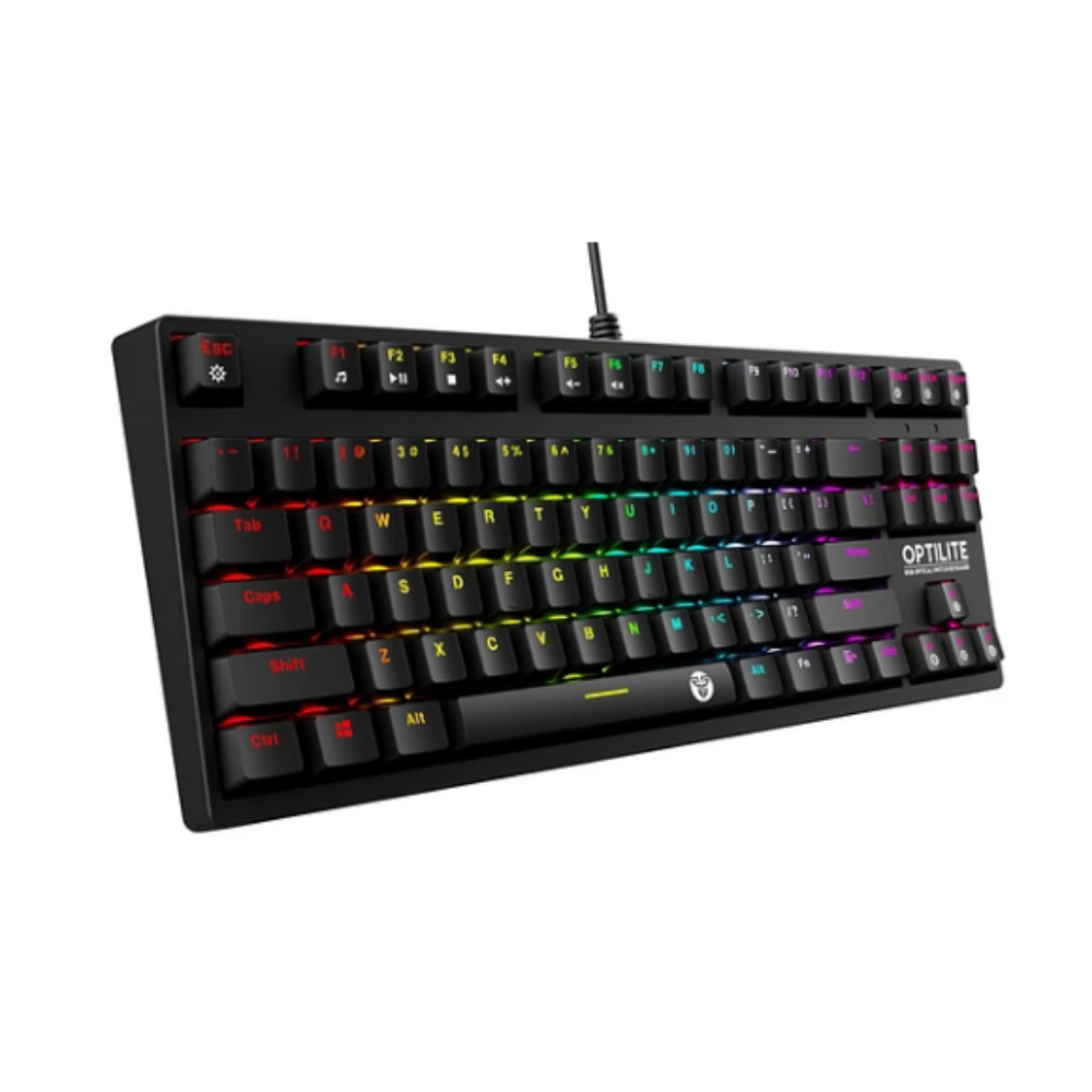 Teclado mecánico Fantech MK872 Optilite RGB-GSMPRO.CL