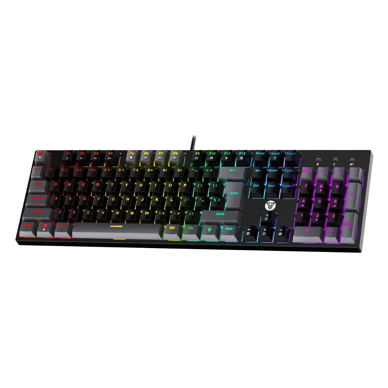 Teclado mecánico Fantech MK886V2 ATOM104 RGB Hotswappable-GSMPRO.CL