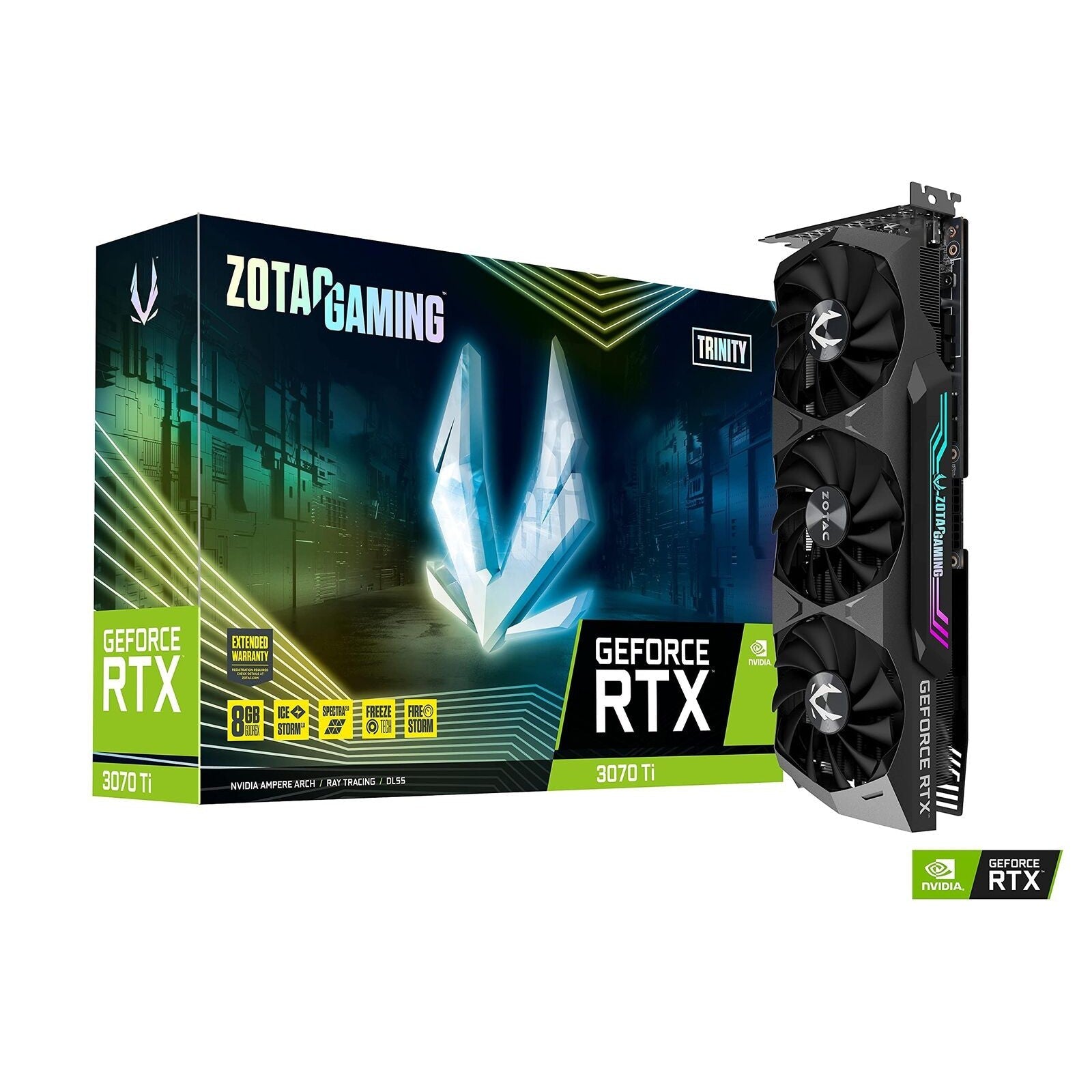 ZOTAC GeForce RTX 3070 Ti Trinity 8 GB [Seminuevo]-GSMPRO.CL